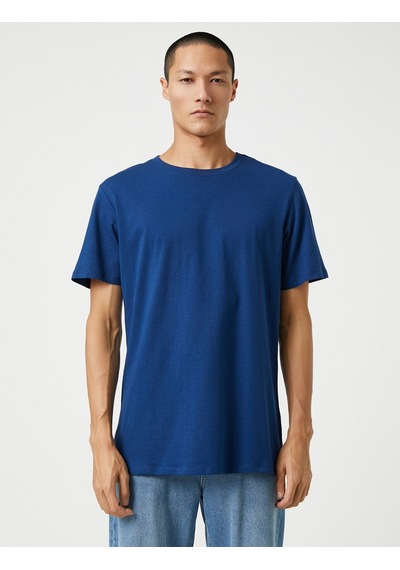 Koton Basic Tişört Slim Fit Bisiklet Yaka Kısa Kollu Pamuklu Lacivertvert 3Sam10057Hk 3Sam10057Hk702 Lacivert Koton Basic Tişört Slim Fit Bisiklet Yaka Kısa Kollu Pamuklu Lacivertvert 3Sam10057Hk 3Sam10057Hk702 Lacivert