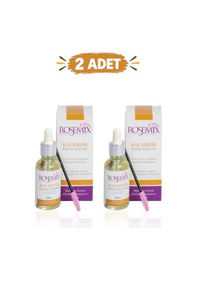Rosemix - 58 - - Kaşkirpik Bakım Yağı 30 Ml Doğal Natural Yağ - 2 Adetlik - Concepta - Set Ürün