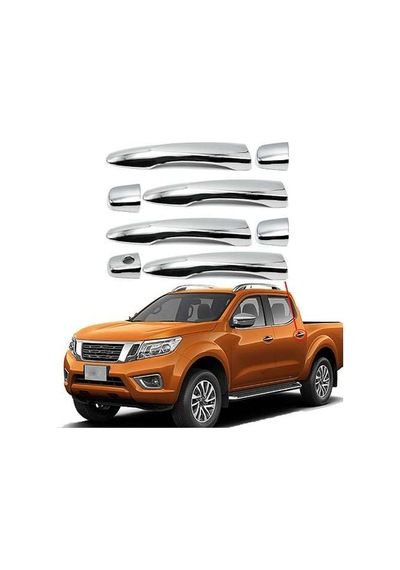 Nissan Navara Uyumlu 2016 Sonrası Kapı Kolu Abs Plastik Krom