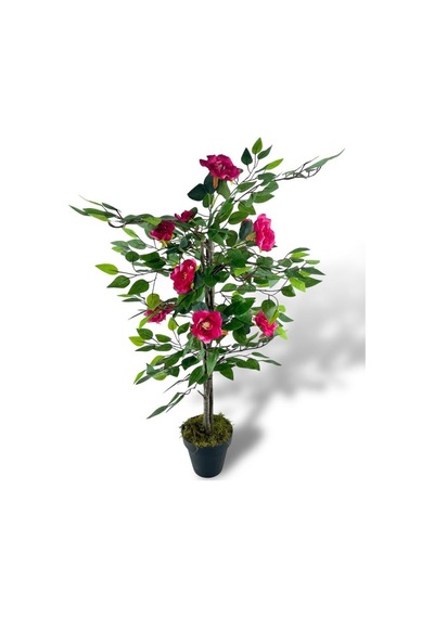 Yapay Ağaç Fuşya Nilüfer Ağacı 90cm