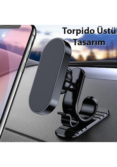 Ally Araç İçi Mıknatıslı Torpido Üstü Cep Telefonu Tutucu- 5775