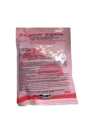 Zagor Fare Pastası Fare Zehiri 20 Adet