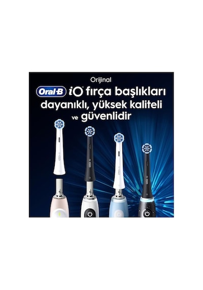 Oral-b İo Ultimate Clean Siyah Diş Fırçası Yedek Başlığı 4 Adet