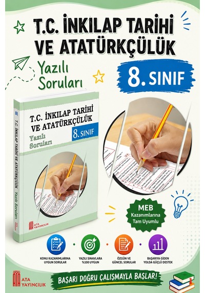 8.sınıf T.c. İnkılap Tarihi Ve Atatürkçülük Yazılı Soruları