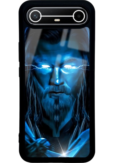Tecno Spark Slim Thor Tasarımlı Glossy Telefon Kılıfı Çok Renkli