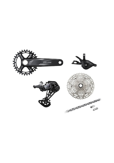 Shimano Deore M6100 1x12 Grupset 10/51 &amp 32t/165 Siyah