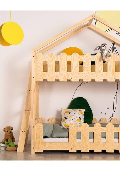 Markaawm Markaawm Montessori Ranza Yatak Çatılı Çocuk Karyola Palazzo