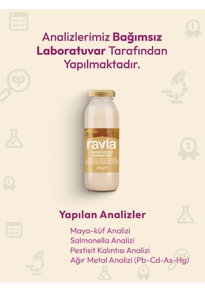 Ravla Badem İçeceği Konsantresi - 250g