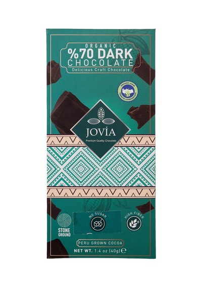 Jovia Organik %70 Bitter Çikolata 40 G - 4 Adet Tarı