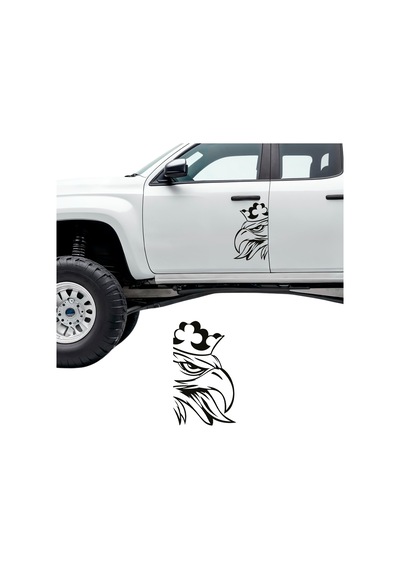 Scania Kartal Tır Sticker, Oto Sticker, Traktör Stciker 35x21 Cm-sağ Sol Takım