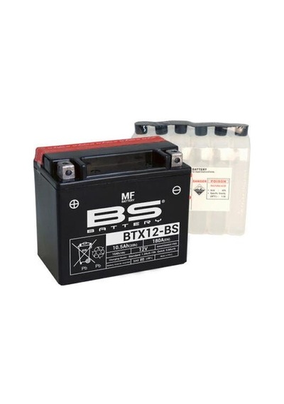 Bs Btx12-bs 2007-2015 Peugeot Satelis 500 Uyumlu Akü Sulu Akü