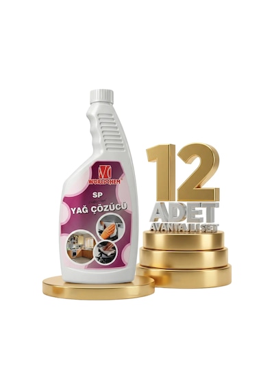 Worldchem Yağ Çözücü 12x500 Ml