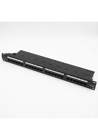 Ftp Cat6 24 Portlu Modüler Patch Panel Dayanıklı Ağ Bağlantı Çözümü