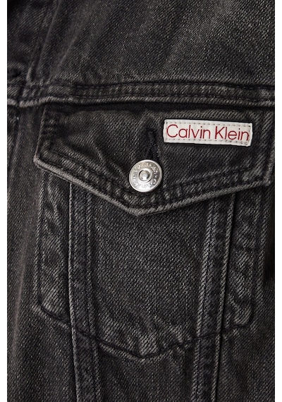 Calvin Klein Erkek Kot Ceket Lv04re765g 2u4 Siyah Siyah