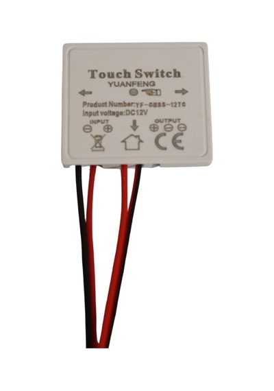 12v 3a Dokunmatik Touch Ayna Arkası Sensörü Beyaz Banyo Aynası Sensörü Mobilya Sensörü Led Işık
