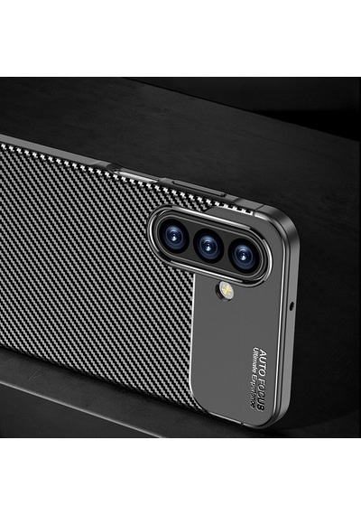 Samsung Uyumlu Galaxy A17 Kılıf Zore Negro Silikon Kapak Siyah