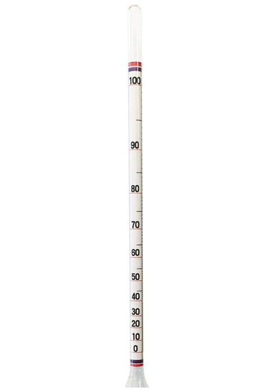 Aek-tech Alkolmetre Hidrometre Ve 250ml Mezür Seti