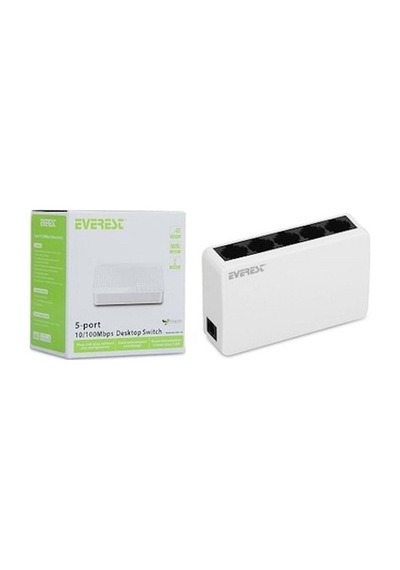 Everest 5 Port Eternet Switch 10/100 Mbps
