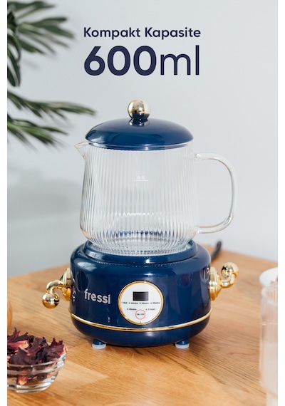 Fressi YSB-GC02 0.6 L Cam Su Isıtıcı Kettle