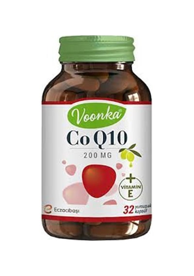 Voonka Coq10 200 MG 32 Yumuşak Kapsül