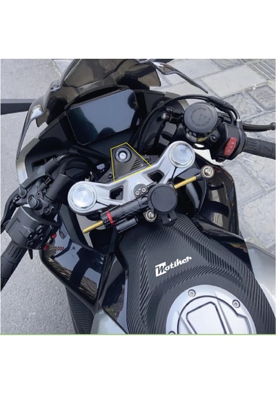Cfmoto 450sr Gidon Koruma Damla Sticker Karbon Modeli