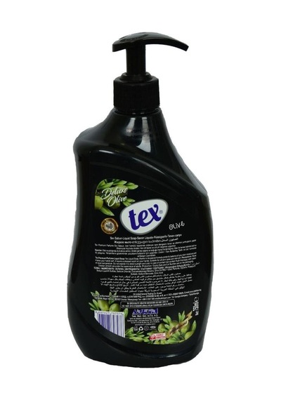 Tex Doğal Zeytinyağlı Alkol ve Paraben İçermeyen Sıvı Sabun 750 ML
