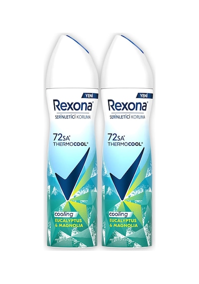 Rexona Thermocool Kadın Sprey Deodorant Eucalyptus & Magnolia 150 Ml X2