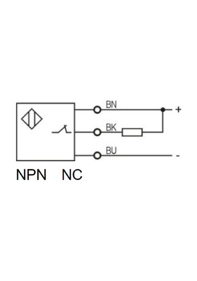 Omron E2b-m12ks04-wp-c2 ,m12/4mm Npn-nc 3-kablo Endüktif Sensör