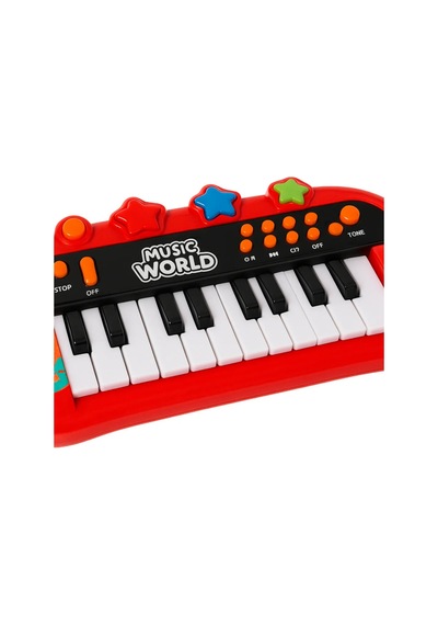 Işıklı Ve Müzikli Eğitici Piyano Org - 41 Cm Büyük Boy Çocuk Müzik Aleti