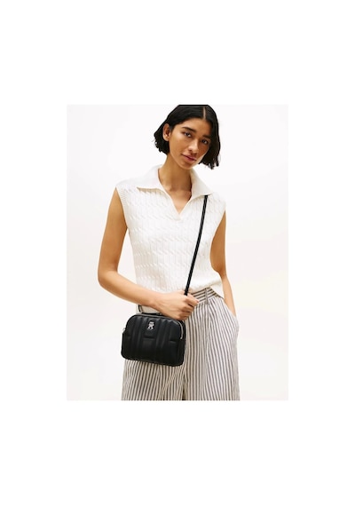 Tommy Hilfiger Kadın Çapraz Çanta Aw0aw17453bds Siyah