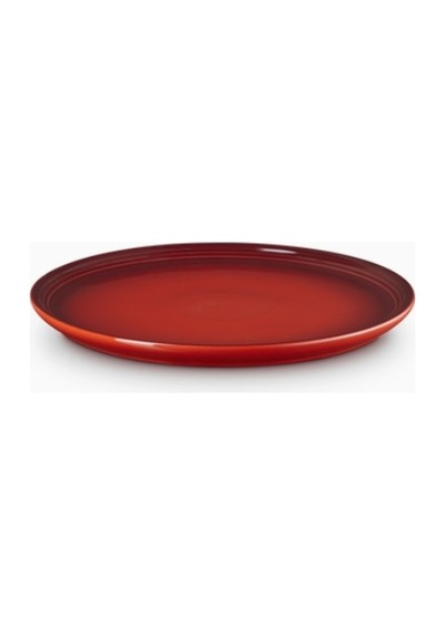 Le Creuset Coupe Kahvaltı Tabağı Modern Seramik Tasarım 22 Cm Kırmızı