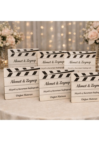 Magnet Film Temalı Şık Ve Modern Kişiye Özel 25 Adettir No 061