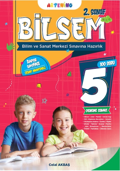 2. Sınıf 2025 Bilsem Sınavına Hazırlık 5 Li Deneme Sınavı