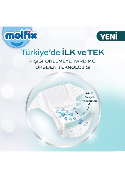 Molfix Premium Smart Fit Ultra Fırsat Paketi 5 Beden Junior 66 Adet
