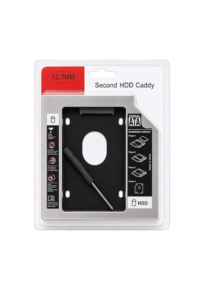 12.7 Mm Hdd Ssd Caddy Cd-rom Yerine Disk Takma Aparatı