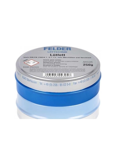 Felder Lötfett Lehim Pastası 250gr