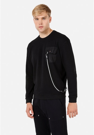 Colin's Colins Siyah Erkek Sweatshirt Cl1071222 Q1.v1 Blk Siyah