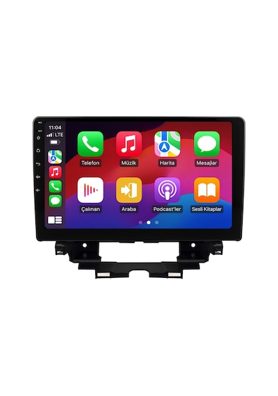 Renault Kangoo Multix 2024-2026 Android Multimedya Carplay Android Auto Navigasyon 8gb Ram 128gb 10"