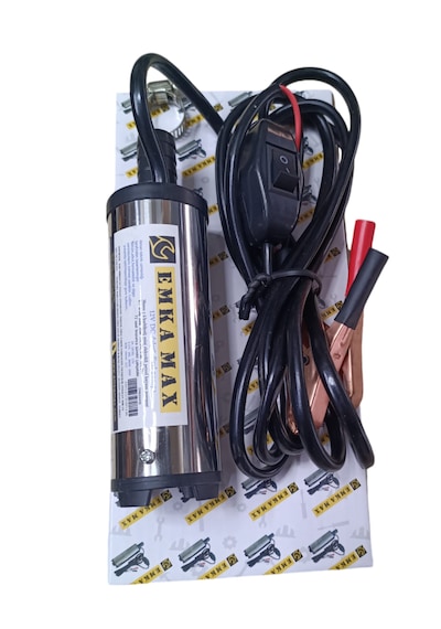 Emka 12volt Mazot Benzin Süt Su Dalgıç Sıvı Aktarma Pompası