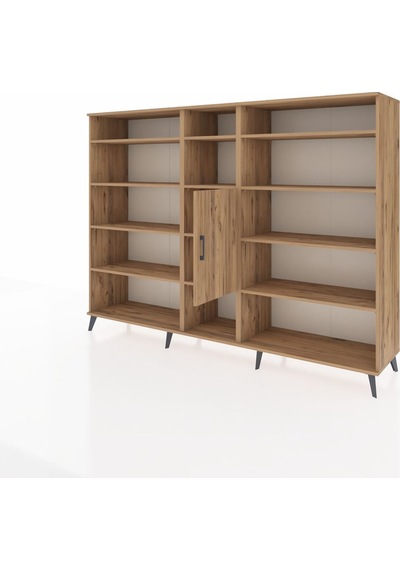 Hyperion Dolap 12 Raflı Tek Kapaklı 220x44x163 Çam-çam Çam-çam Hyperion Dolap 12 Raflı Tek Kapaklı 220x44x163 Çam-çam Çam-çam