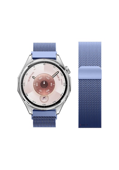 Huawei Watch Gt6 46mm Uyumlu Manyetik Milanese Loop Metal Kordon