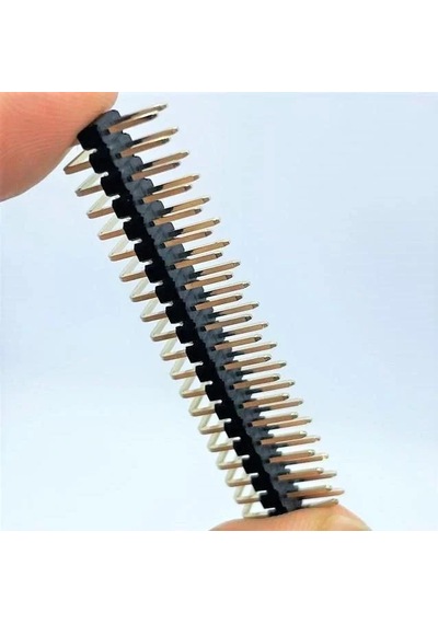 Erkek Pin Header 2x20 Pin Male 2.54mm 90 Çift Sıra