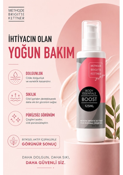 Methode Brigitte Kettner Body Essentials Boost 125 Ml Canlandırıcı Vücut Bakımı