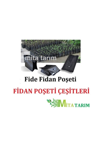 Fidan Poşeti Üretimi, 22X35, 75 Adet Fidan Poşeti, Fidan Tüpü,