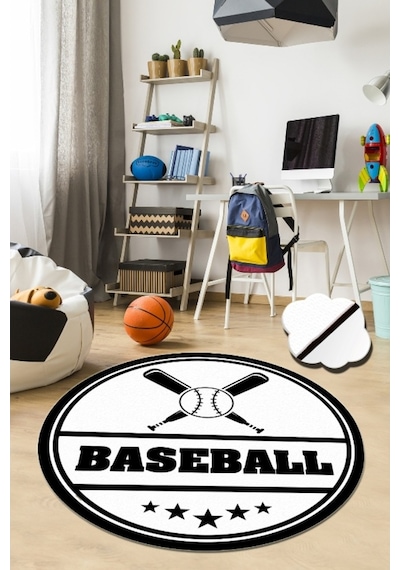 Baseball 200X200 Cm Çocuk Ve Bebek Halısı