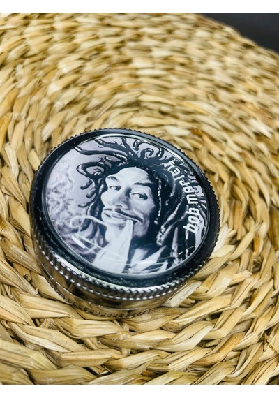 BobMarley Metal 2Parça SivriDiş TutunÖğütücü Grinder 50mm