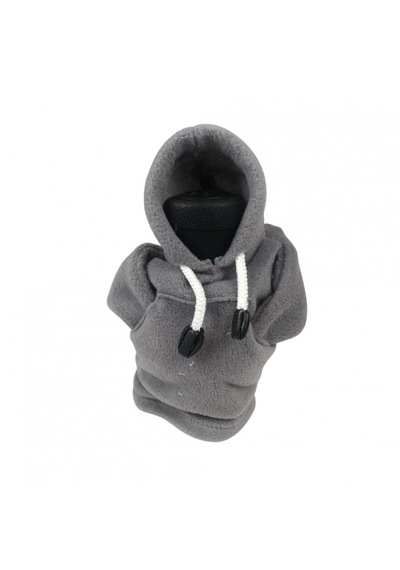 Vites Kılıfı Kapşonlu Sweatshirt Gri