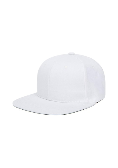 Külah Basic Street Snapback Hiphop Cap Beyaz Şapka - Beyaz
