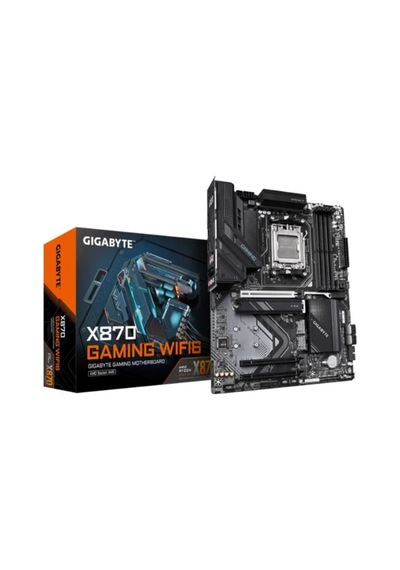 Gıgabyte X870 Gamıng Wıfı6 Ddr5 8200mhz 1xhdmı 1xm.2 2xusb Type-c Atx Am5 Amd Am5 9000/8000/7000 Se