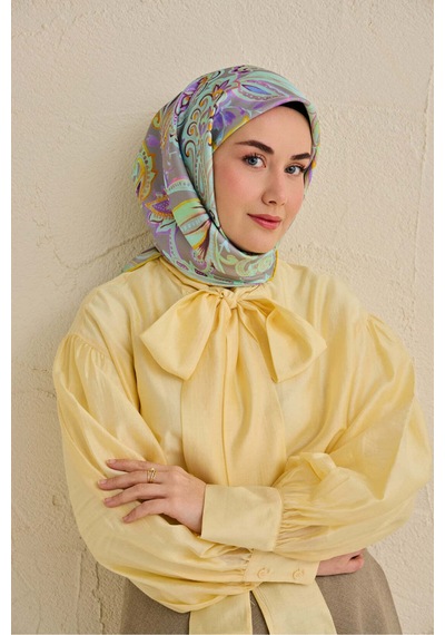 Silk Home Twill İpek Eşarp 11504-07 Mor